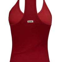 ALLURE BACK TANK - ROUGE BRIQUE Élevé