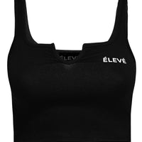 AMÉLIE TANK - Noir (Black) Élevé