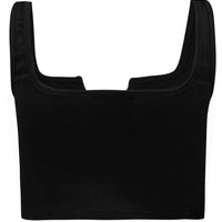 AMÉLIE TANK - Noir (Black) Élevé