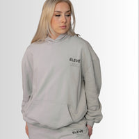 ESSENTIAL SET HOODIE - SILVER MEDAL - Élevé