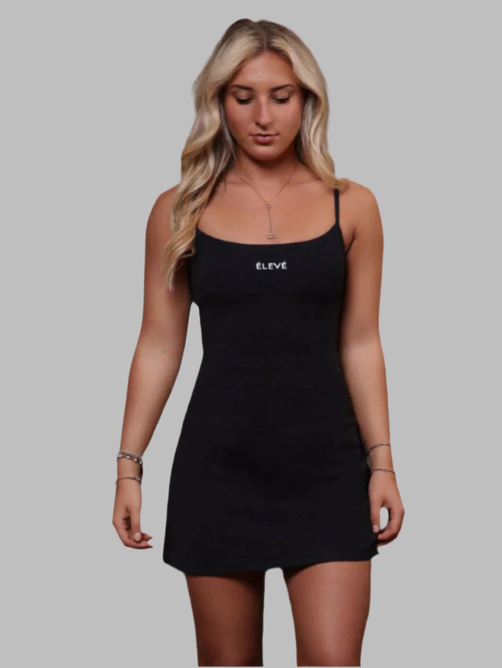 LA LUMI DRESS - Noir (Black) Élevé