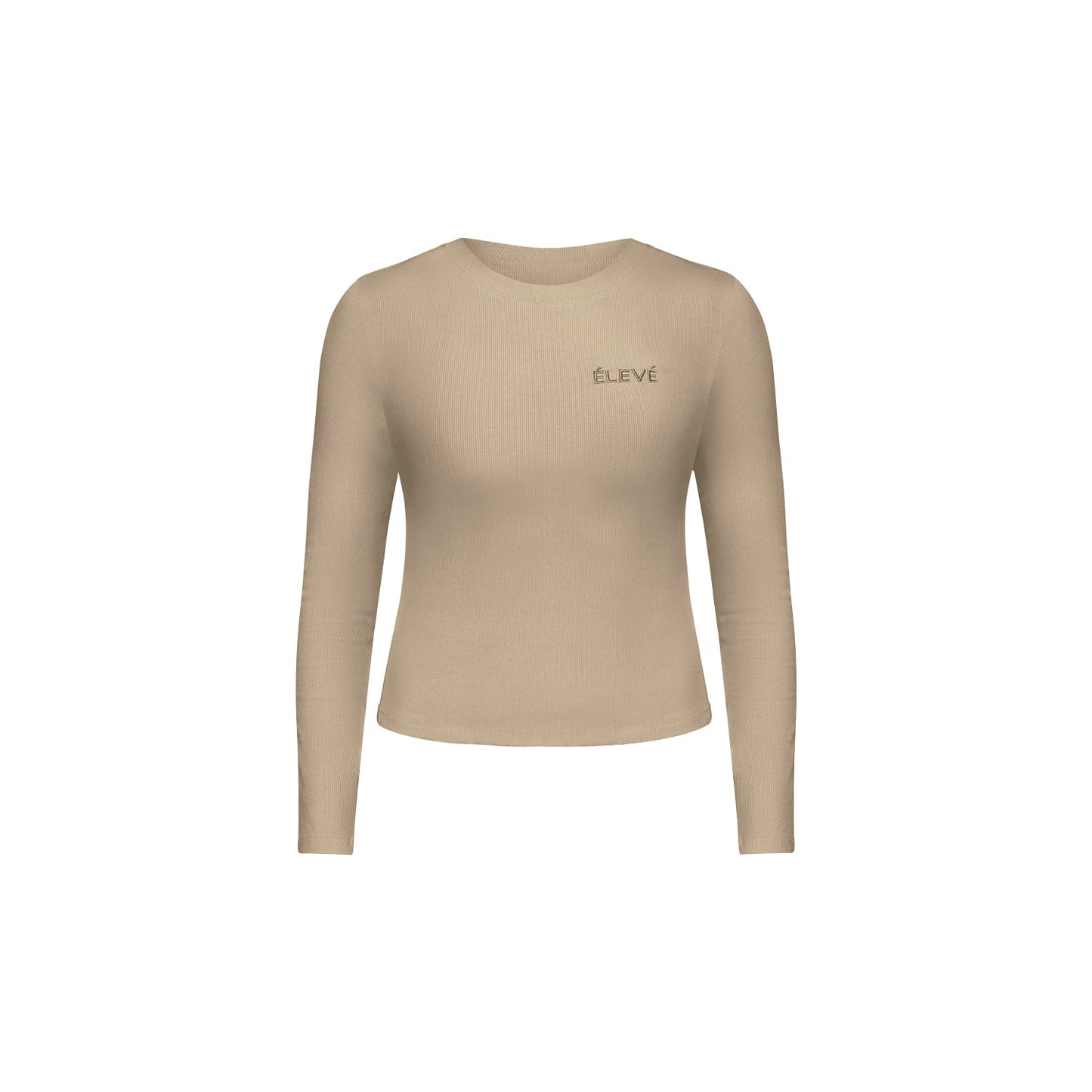 LAYLA LOUNGE LONG - SLEEVE - Oat Milk Élevé