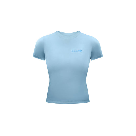 LAYLA LOUNGE SHORT - SLEEVE (SPECIAL EDITION) - Icy Blue Élevé