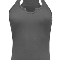 L'ENCOCHE TANK - CHARCOAL Élevé