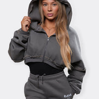 SYDNEY CROPPED HOODIE - Élevé