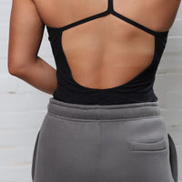 SYDNEY WIDE - LEG SWEATPANT - Élevé