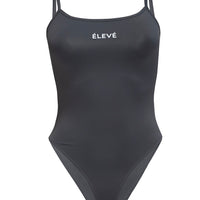 THE CAMI BODYSUIT - CHARCOAL Élevé