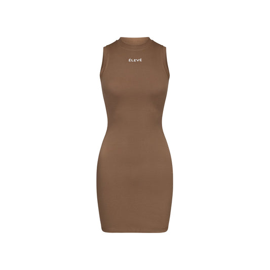 THE EDIT DRESS - LATTE Élevé