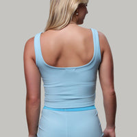 THE LAYLA LOUNGE - TANK - Icy Blue Élevé