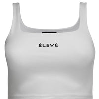 The Margot Tank - Blanche (white) Élevé