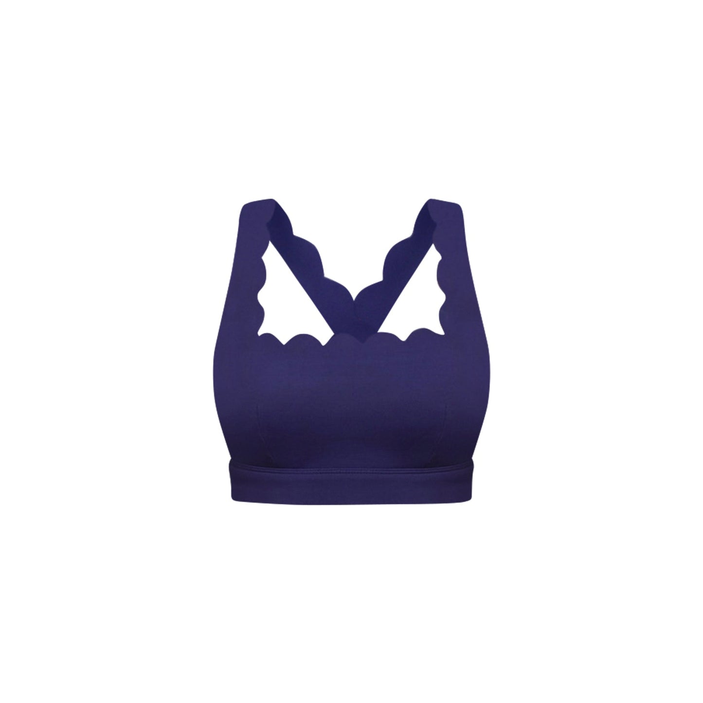 THE ST. TROPEZ SPORTS BRA - AUBERGINE Élevé