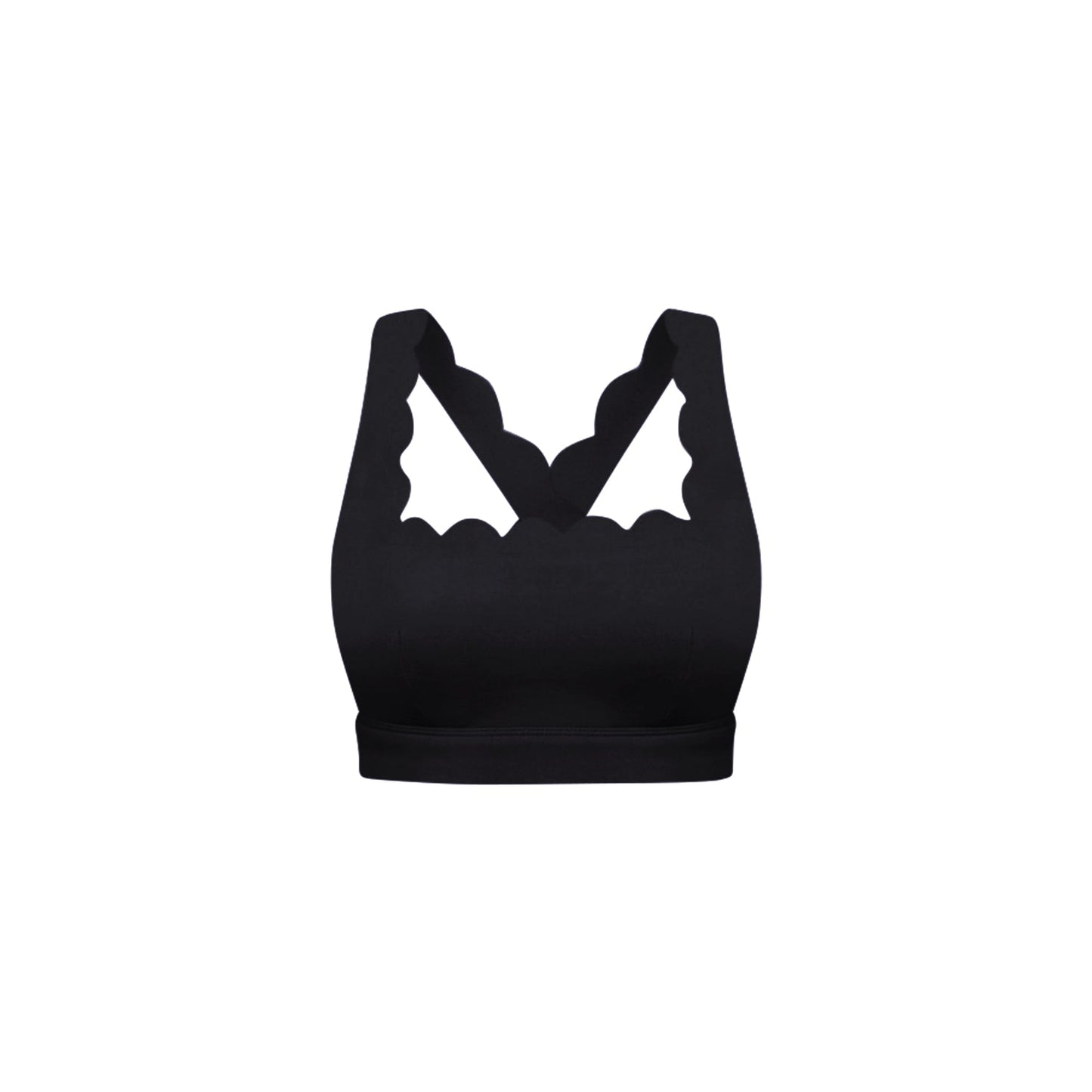 THE ST. TROPEZ SPORTS BRA - noir-Élevé