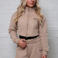 Zipline wide - leg sweatpants (Sandstone) - Élevé