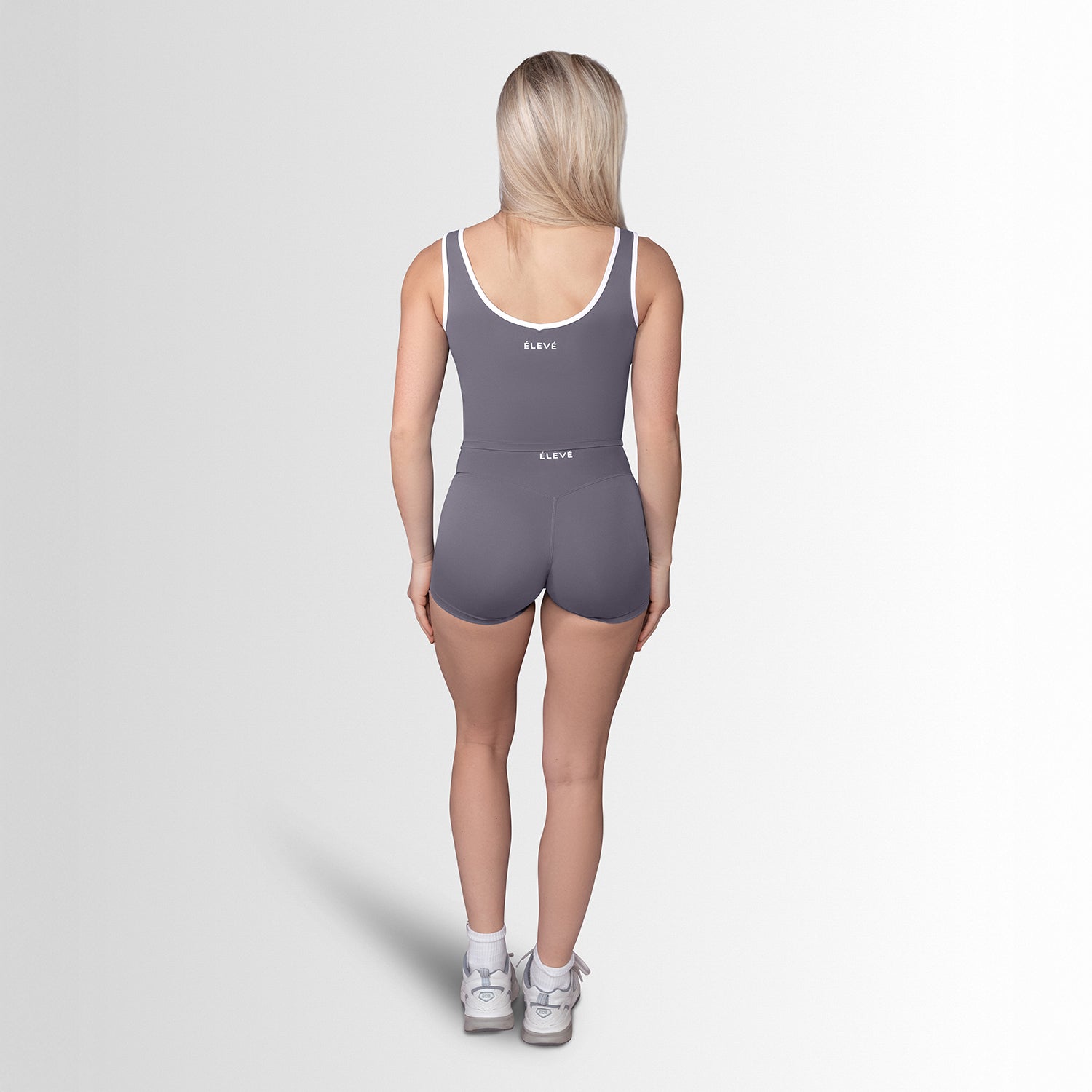 ATELIER SET SHORTS - Steel Slate Élevé