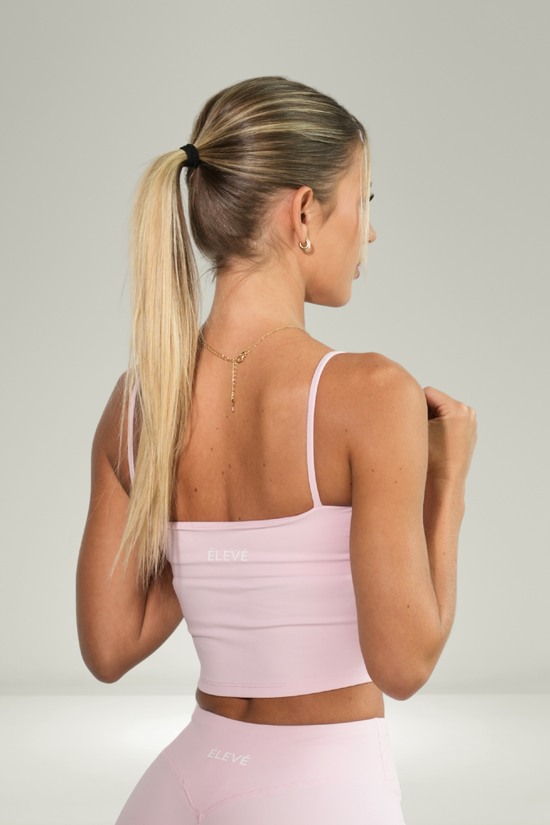 AIRLUXE CAMI TANK-PETAL-ÉLEVÉ