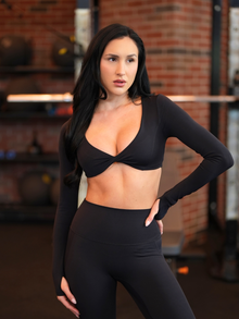 AURA LONG-SLEEVE TOP