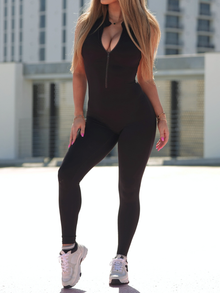 AURA ZIP JUMPSUIT