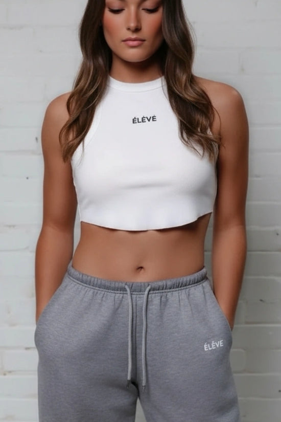 BASIC CROP- BLANCHE- ÉLEVÉ