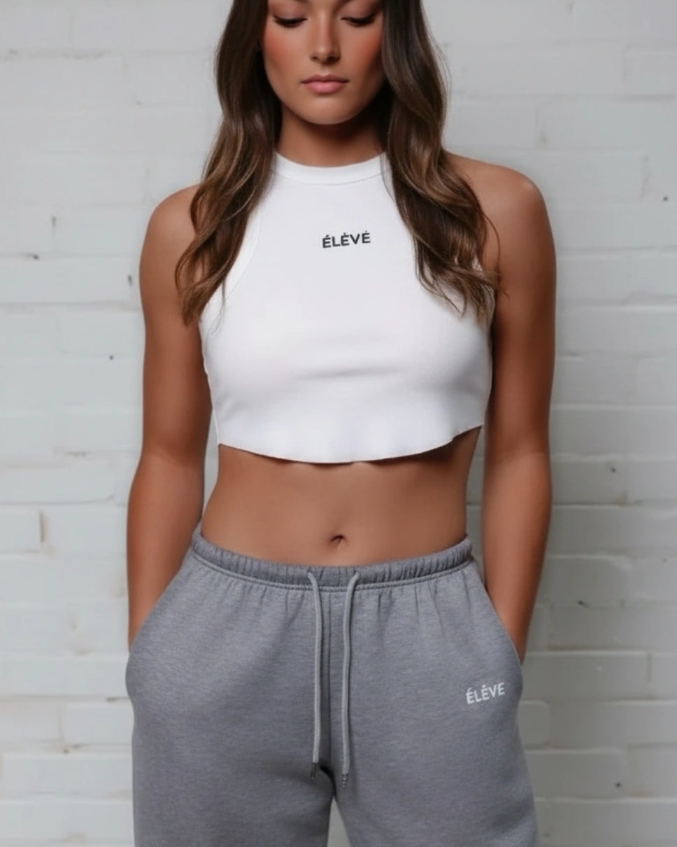 BASIC CROP- BLANCHE- ÉLEVÉ