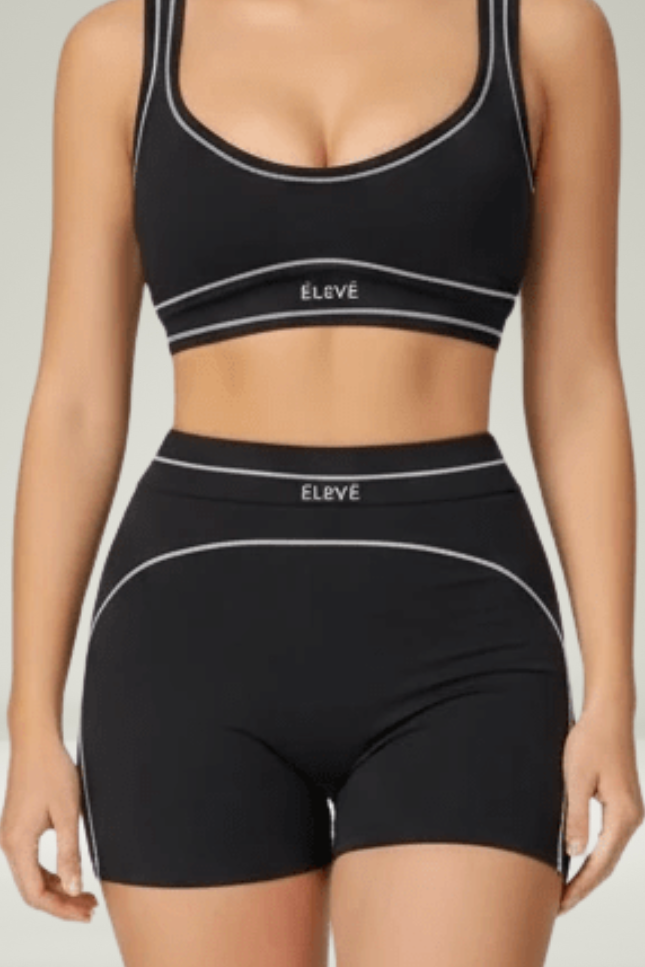 DEFINE LUXE SHORTS-ONYX-ÉLEVÉ