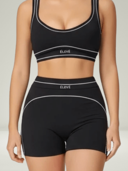 DEFINE LUXE SHORTS-ONYX-ÉLEVÉ