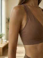 AURA CELEST SPORTS BRA-NUTMEG BROWN-ÉLEVÉ 