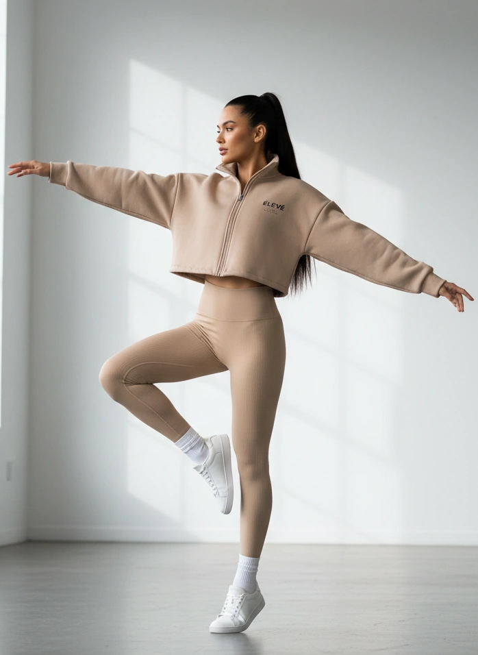 ZIPLINE HOODIE-SANDSTONE-ÉLEVÉ