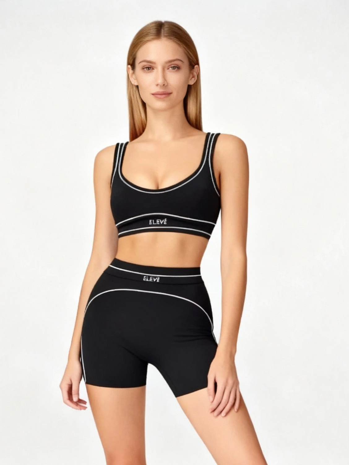 DEFINE LUXE SHORTS - ONYX- ÉLEVÉ