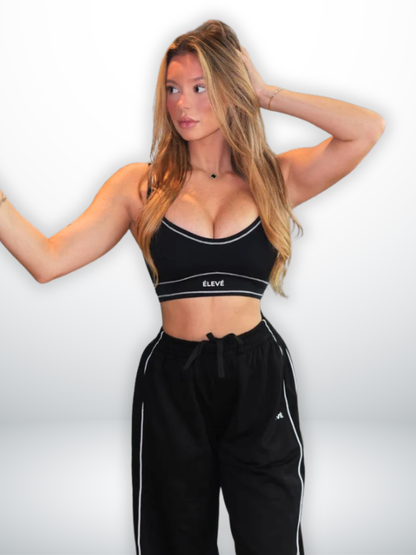 DEFINE LUXE TRACK PANTS ONYX