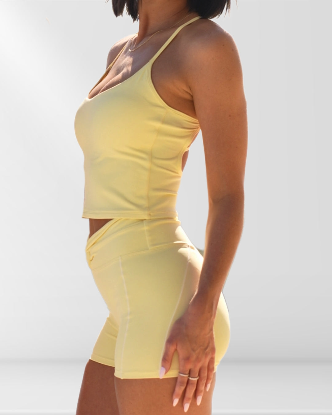 SOLA TANK-BUTTER YELLOW-ÉLEVÉ - ELV ACTIVE