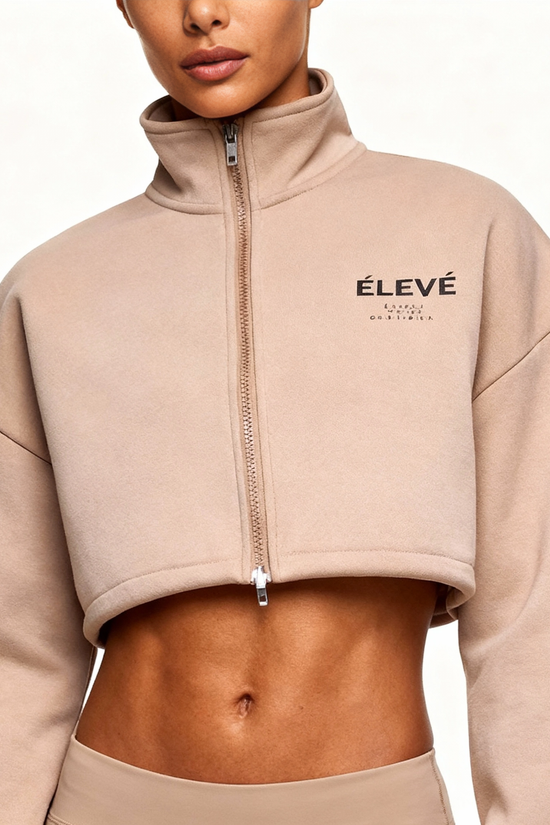 ZIPLINE HOODIE-SANDSTONE-ÉLEVÉ