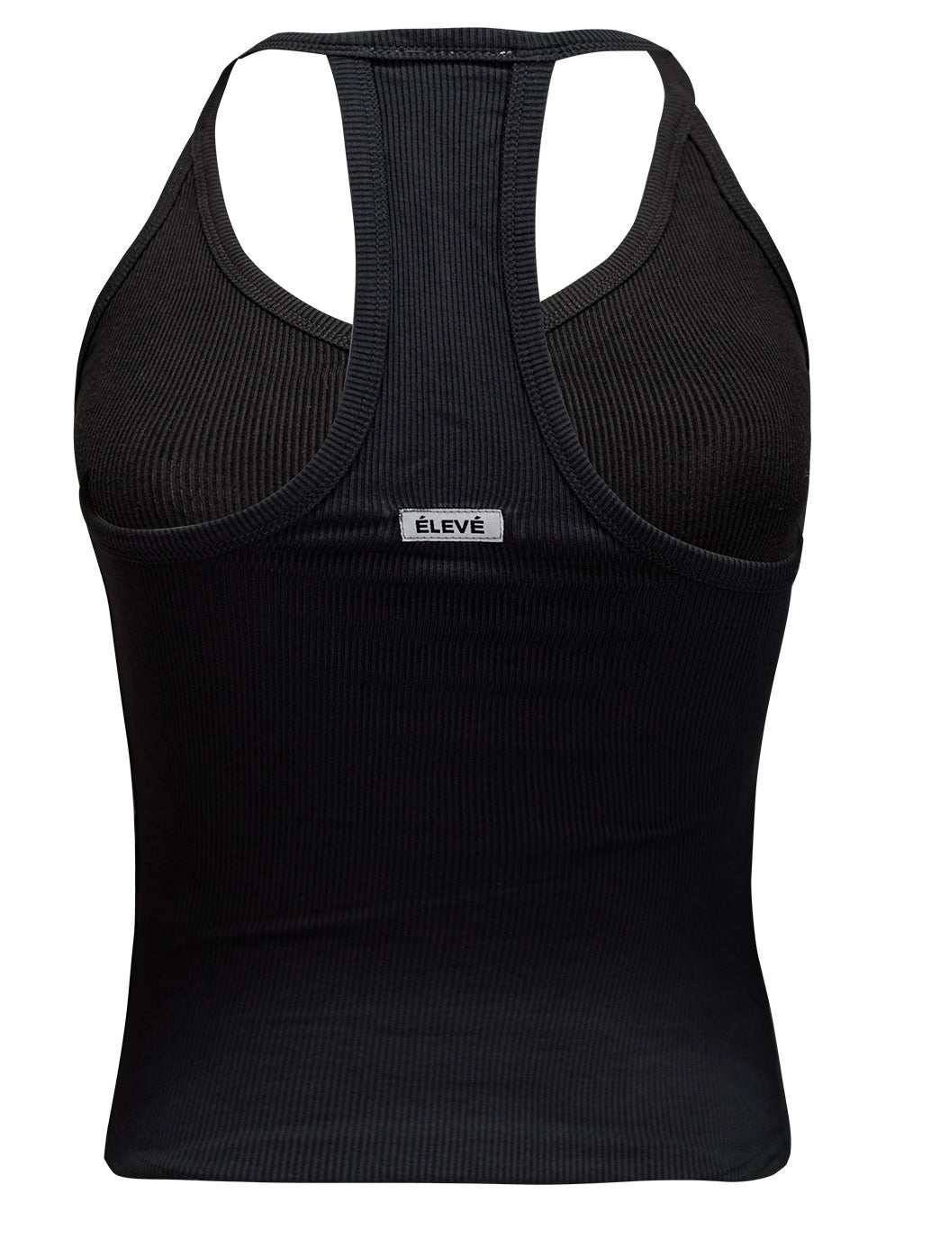 ALLURE BACK TANK - NOIR Élevé