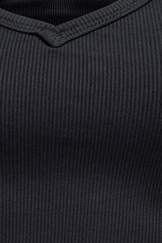 ALLURE BACK TANK - NOIR Élevé