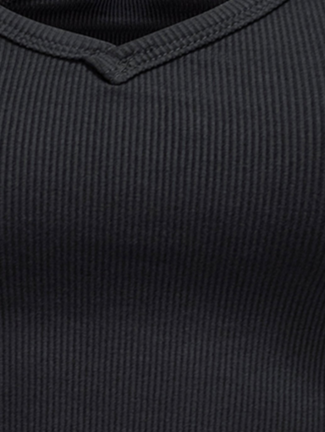 ALLURE BACK TANK - NOIR Élevé