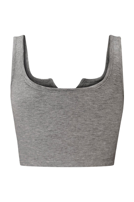 AMÉLIE TANK - SILVER HAZE Élevé