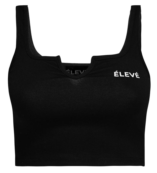 AMÉLIE TANK - Noir (Black) Élevé