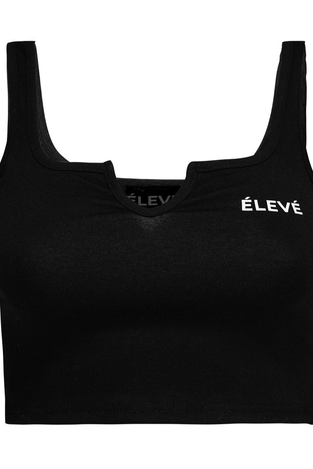 AMÉLIE TANK - Noir (Black) Élevé