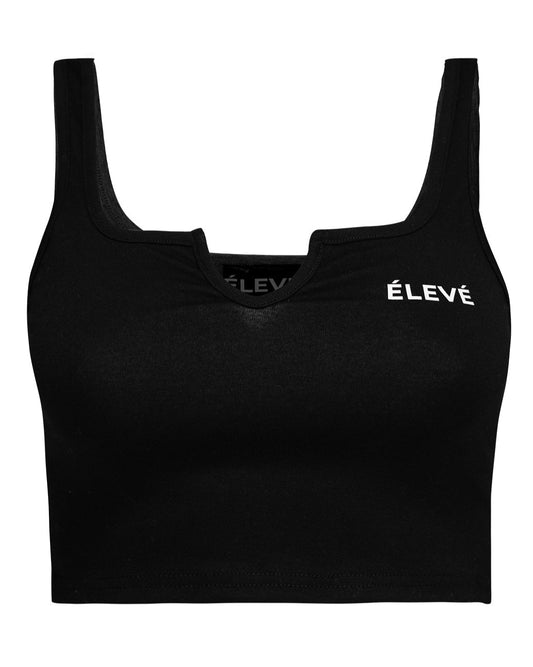 AMÉLIE TANK - Noir (Black) Élevé