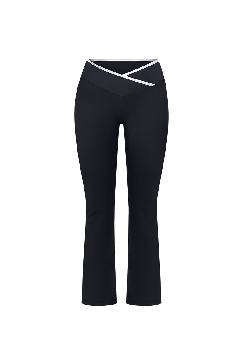 ATELIER FLARE LEGGINGS - Jet Black Élevé