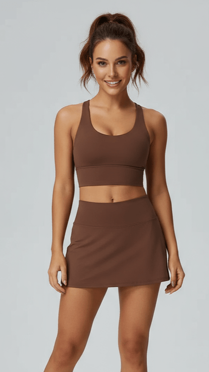 BASELINE TENNIS SKIRT - Élevé