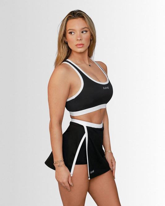 CLUB COCO SKIRT-NOIR-ÉLEVÉ