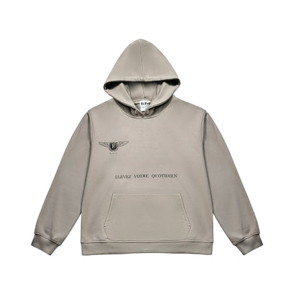 CLUB ÉLEVÉ HOODIE - Khaki Élevé
