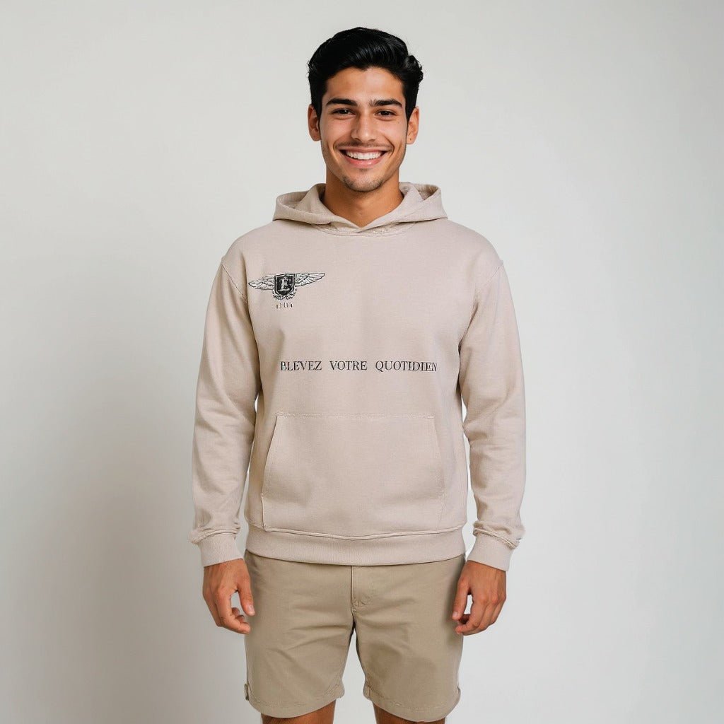 CLUB ÉLEVÉ HOODIE - Khaki Élevé