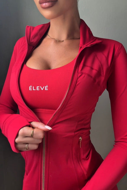CONTOUR ZIP JACKET - Élevé
