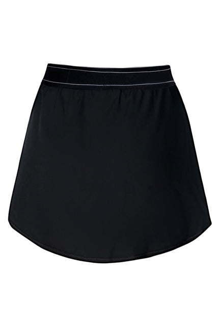 COURT SIDE SKIRT - NOIR Élevé