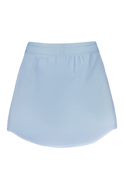 COURT SIDE SKIRT - GLACIER BLEU Élevé