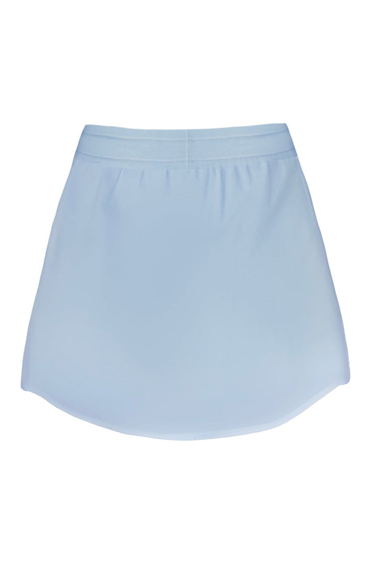 COURT SIDE SKIRT - GLACIER BLEU Élevé