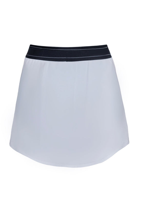 COURT SIDE SKIRT -BLANC Élevé