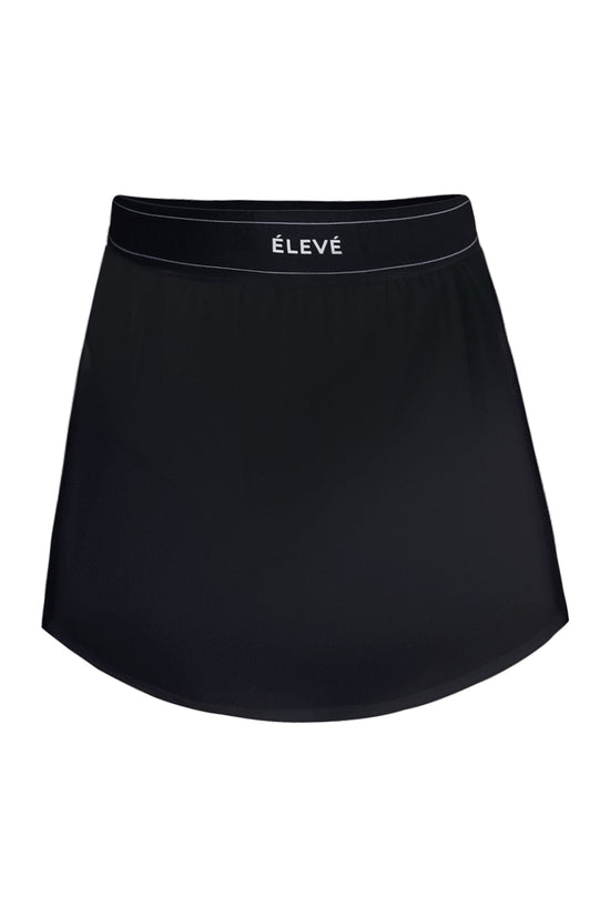 COURT SIDE SKIRT - NOIR Élevé