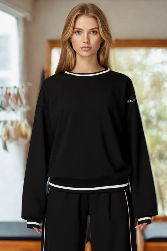 DEFINE LUXE CREW NECK - Élevé